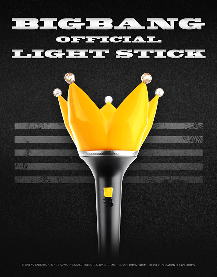 BIGBANG OFFICIAL LIGHT STICK VER.4 官方BIGBANG皇冠手燈