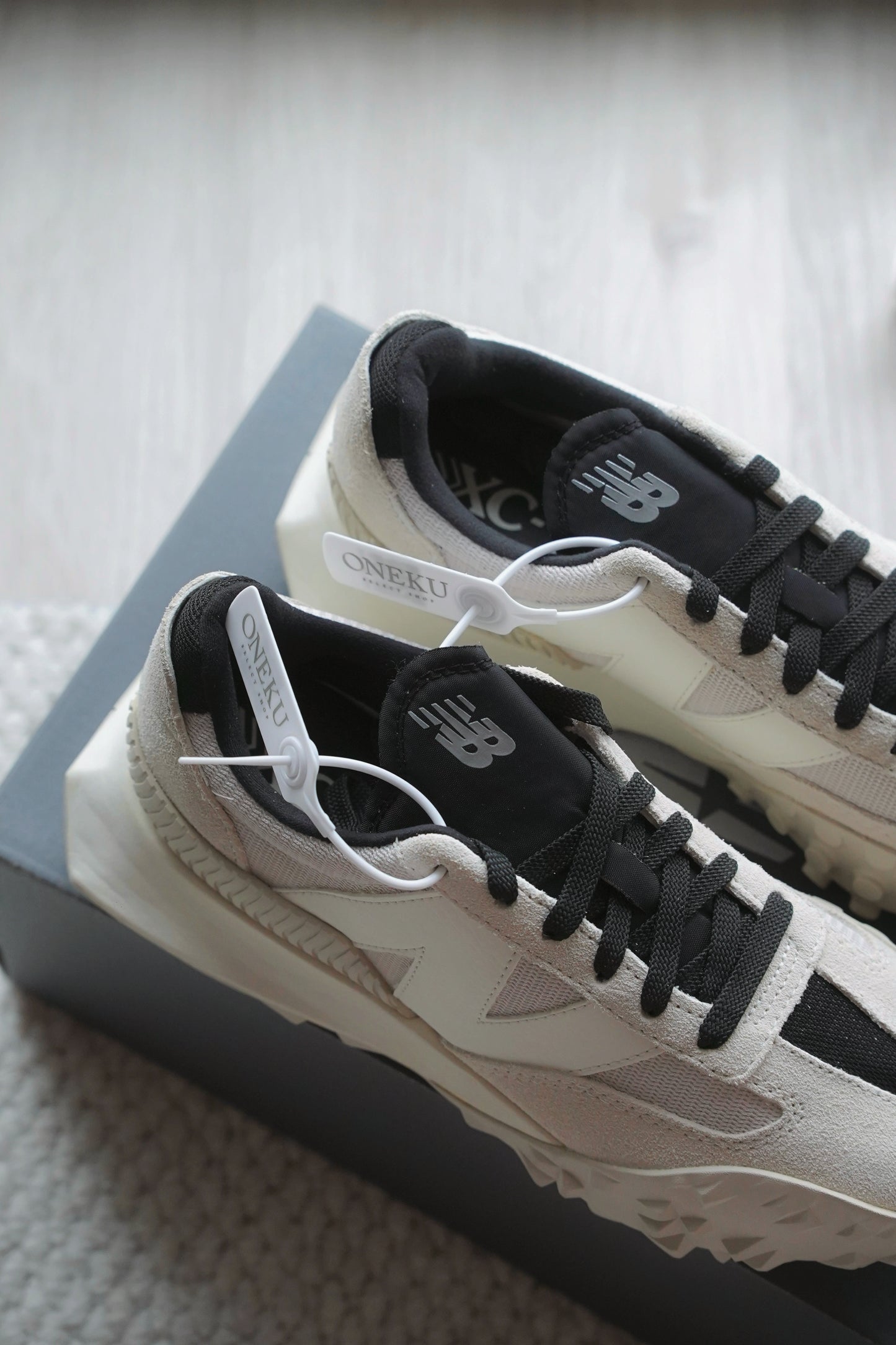 『ONEKU』New Balance XC-72 "Moonbeam"月色質感奶油白