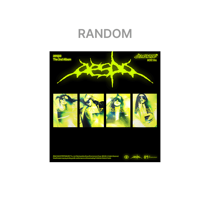 (WEVERSE/隨機版)第二張正規專輯「LEMONADE(ACID Ver.)」(韓國進口版)