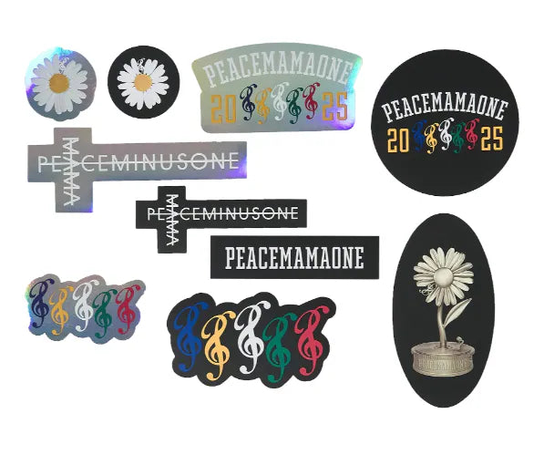 G-Dragon x PEACEMINUSONE x 2025 MAMA ( Mnet Asian Music Awards ) 貼紙套裝