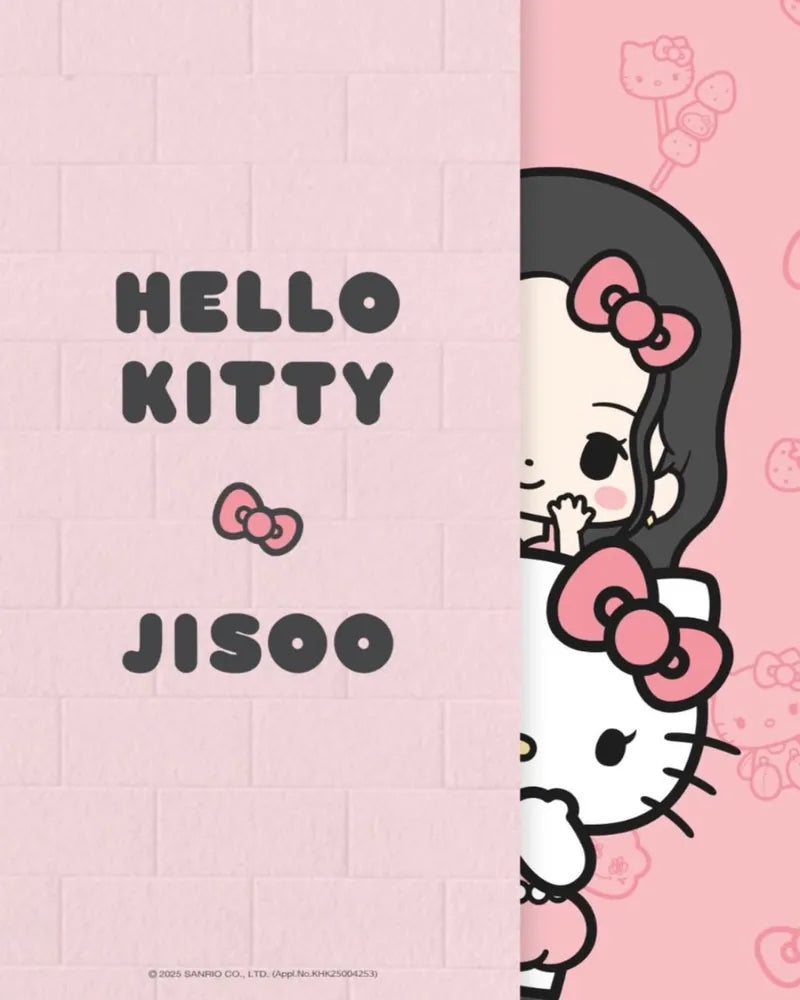 Jisoo x Hello Kitty 聯名 鑰匙圈 吊飾 盲盒 現貨供應中 < 限量聯名款! >