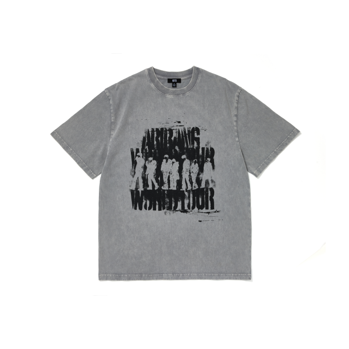 BTS S/S Photo T-Shirt 寫真短袖T恤 灰色 官方周邊