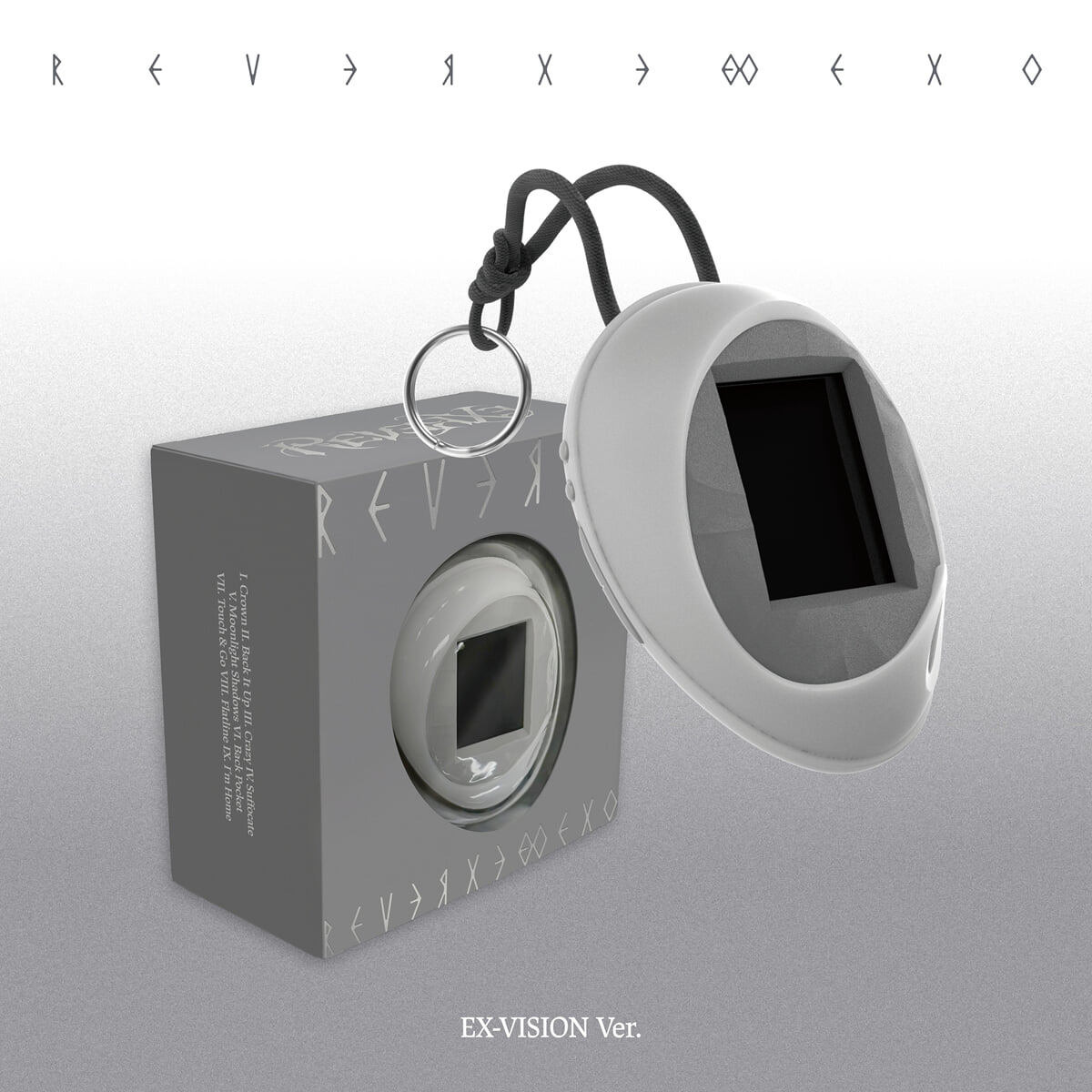 EXO 第八張正規專輯「REVERXE(EX-VISION Ver.)」(韓國進口版)