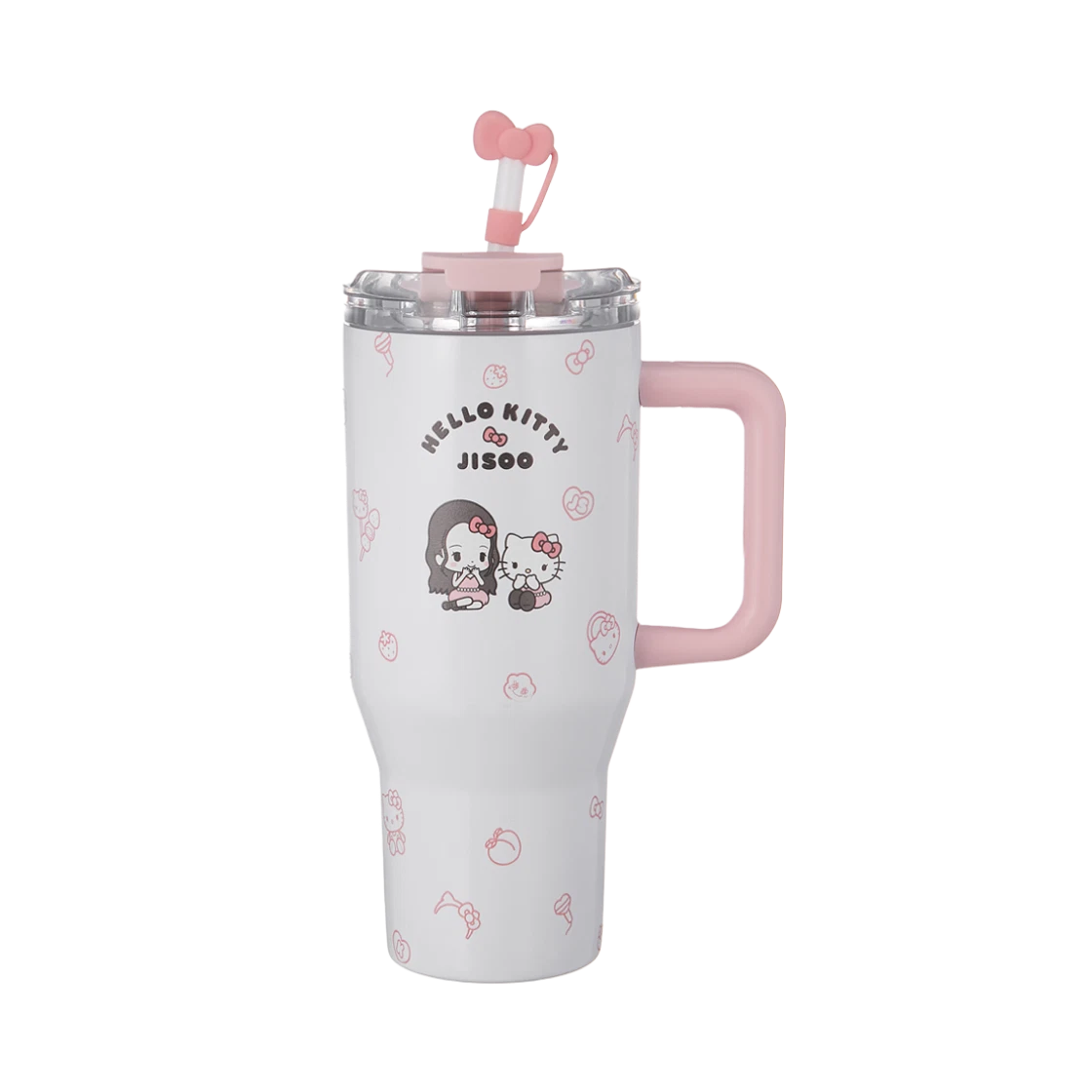 Jisoo x Hello Kitty 冰壩杯 水壺 保溫杯 < 限量聯名款! >