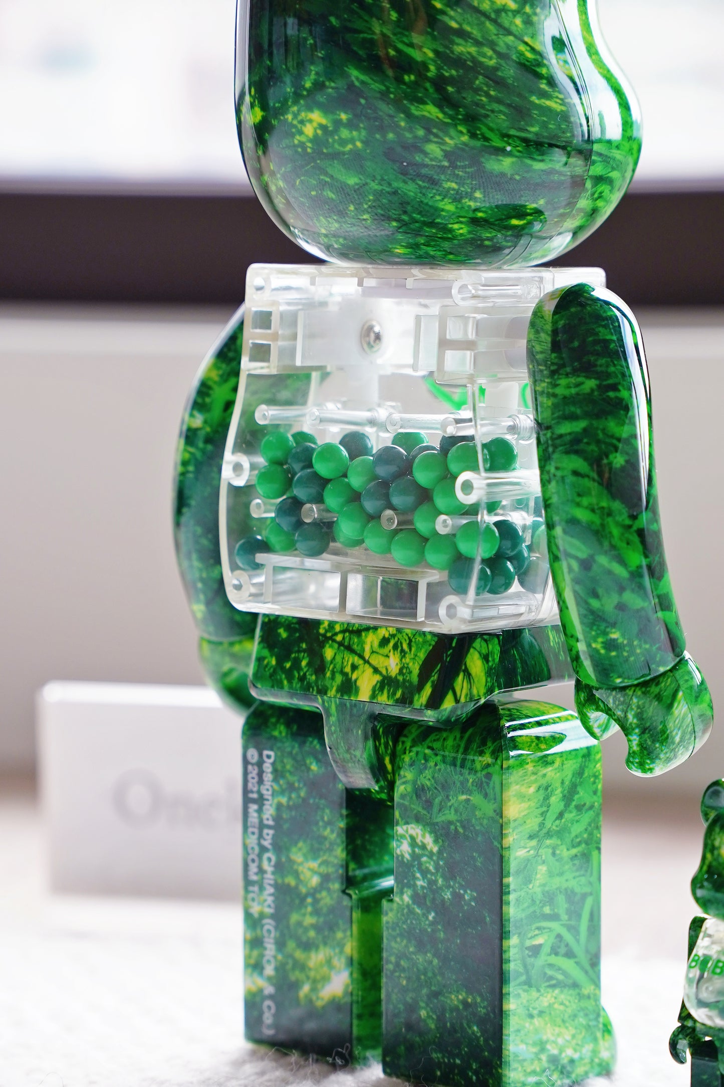『ONEKU』BE@RBRICK FOREST GREEN Ver.森林綠千秋｜庫柏力克熊｜潮流公仔