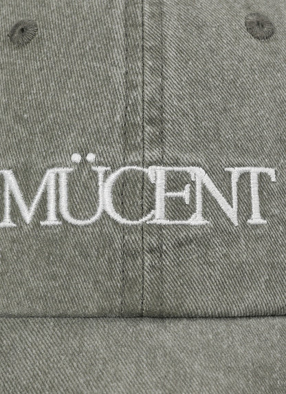 MUCENT SIGNATURE LETTERING LOGO BALL CAP 標誌刺繡棒球帽 5色
