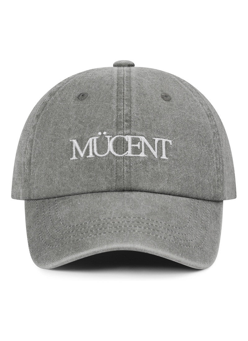 MUCENT SIGNATURE LETTERING LOGO BALL CAP 標誌刺繡棒球帽 5色