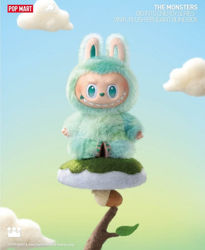 泡泡馬特POP MART THE MONSTERS搪膠毛絨吊飾盲盒Labubu3.0 單個盲盒/中盒6入