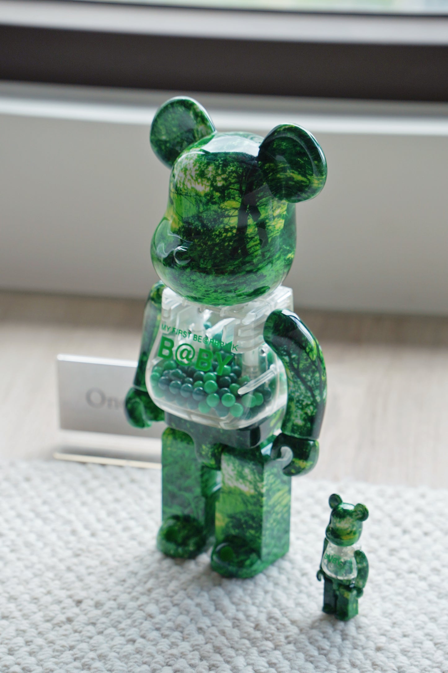 『ONEKU』BE@RBRICK FOREST GREEN Ver.森林綠千秋｜庫柏力克熊｜潮流公仔