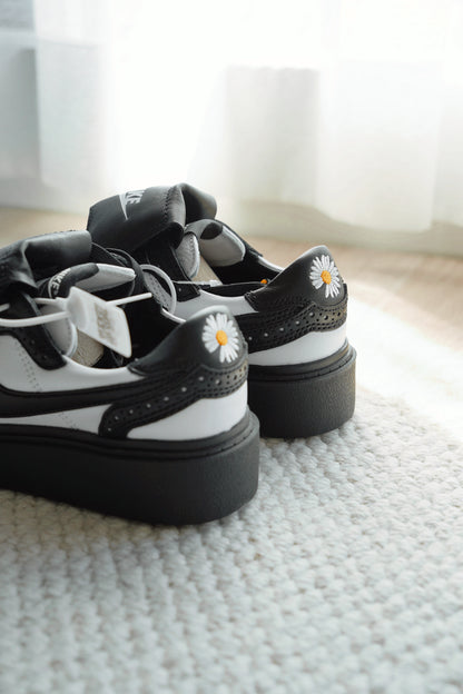 『ONEKU』 PEACEMINUSONE x Nike KWONDO 1 PANDA 白黑 熊貓 權志龍 雛菊 休閒牛津鞋【DH2482-101】