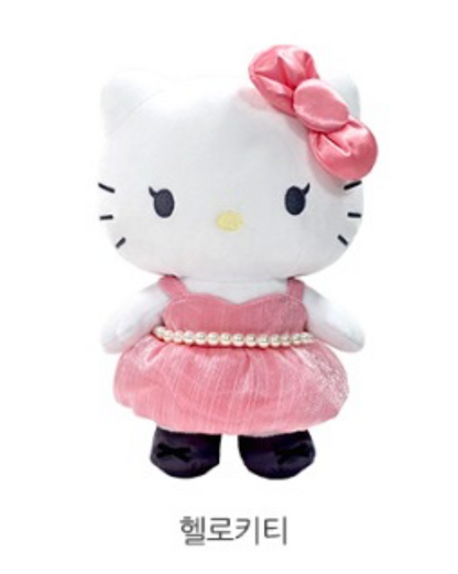 Jisoo x Hello Kitty 聯名娃娃 < 限量聯名款! >