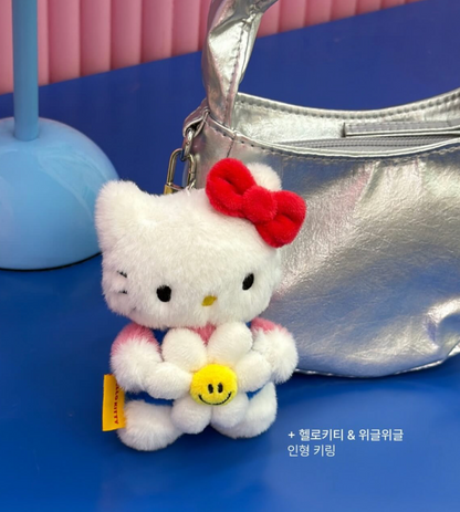 《Wiggle Wiggle x Hello Kitty聯名》盒娃吊飾 聯名吊娃