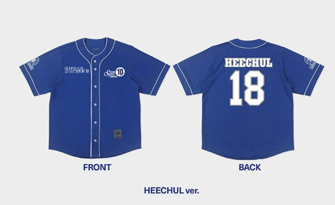 SUPER JUNIOR  BASEBALL UNIFORM SET 球衣 『 預購 』
