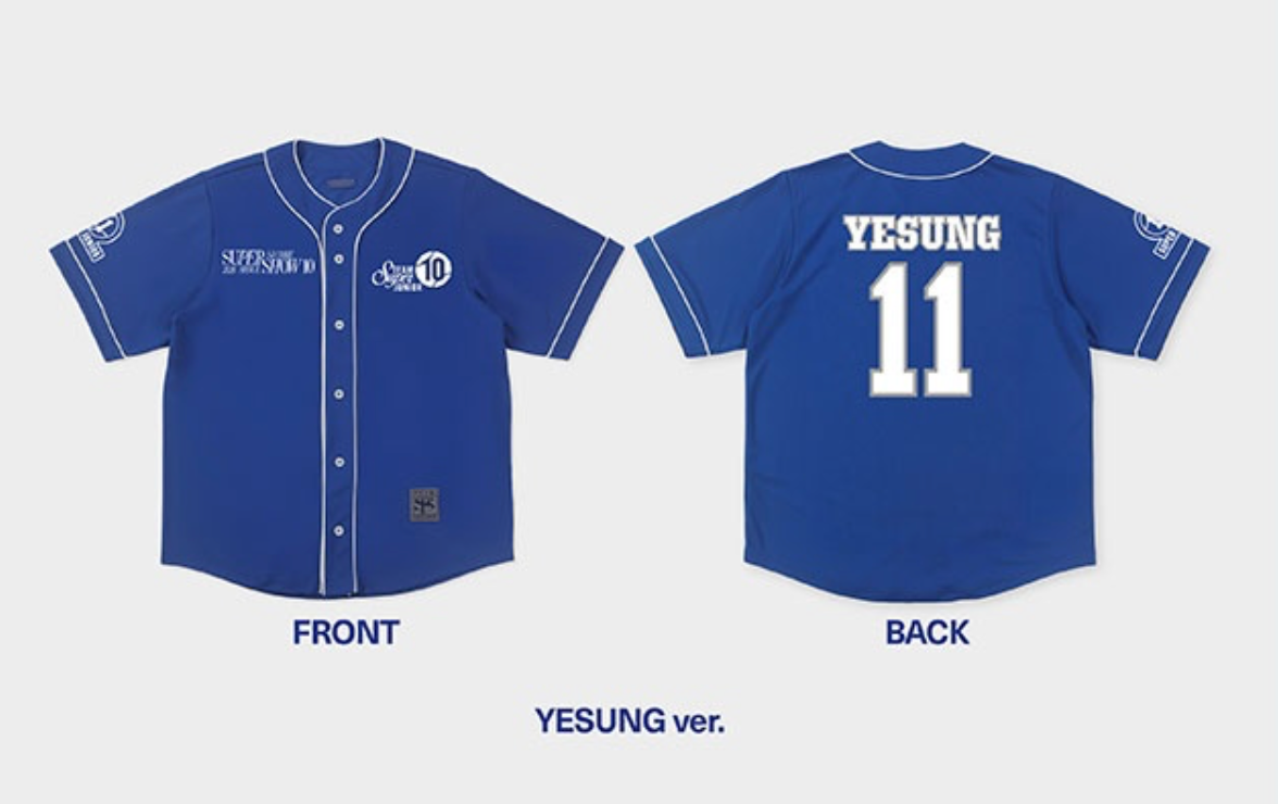 SUPER JUNIOR  BASEBALL UNIFORM SET 球衣 『 預購 』