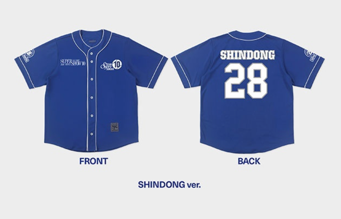 SUPER JUNIOR  BASEBALL UNIFORM SET 球衣 『 預購 』