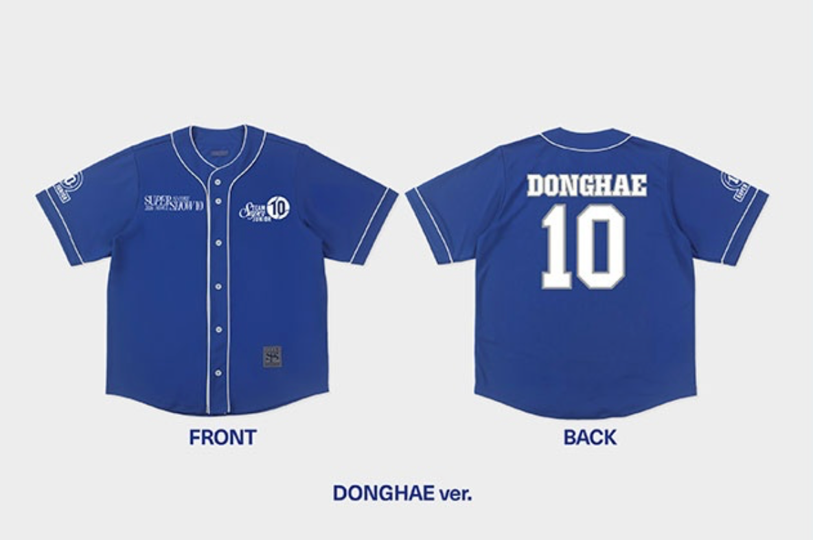 SUPER JUNIOR  BASEBALL UNIFORM SET 球衣 『 預購 』
