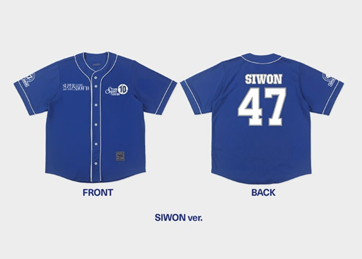 SUPER JUNIOR  BASEBALL UNIFORM SET 球衣 『 預購 』
