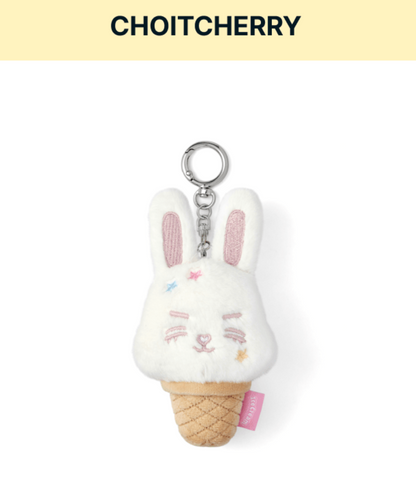 SEVENTEEN FACE KEYRING 臉娃鑰匙圈/ Ice Cream with MINITEEN 官方周邊