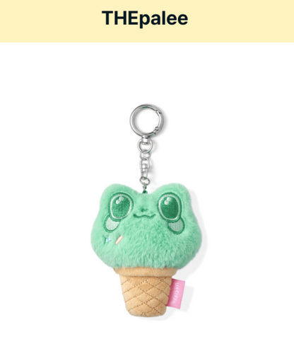 SEVENTEEN FACE KEYRING 臉娃鑰匙圈/ Ice Cream with MINITEEN 官方周邊