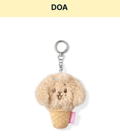 SEVENTEEN FACE KEYRING 臉娃鑰匙圈/ Ice Cream with MINITEEN 官方周邊