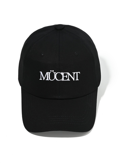 MUCENT SIGNATURE LETTERING LOGO BALL CAP 標誌刺繡棒球帽 5色