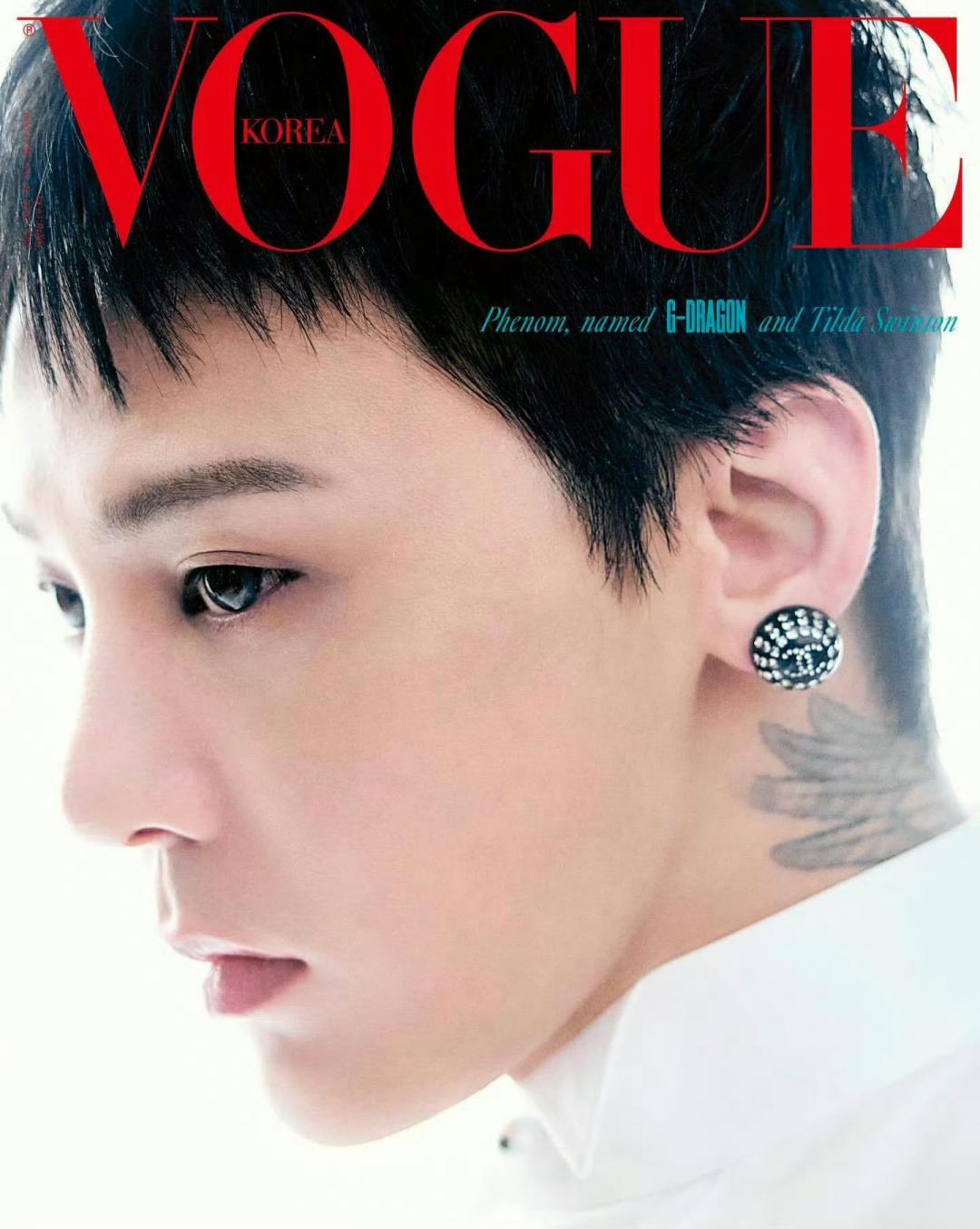 韓國雜誌 VOGUE KOREA 2026.06月 封面 G-DRAGON