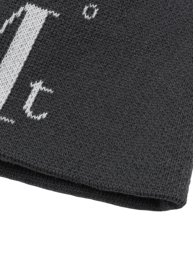 MUCENT JACQUARD SIGNATURE LOGO BEANIE 提花標誌毛帽 男女共用 2色