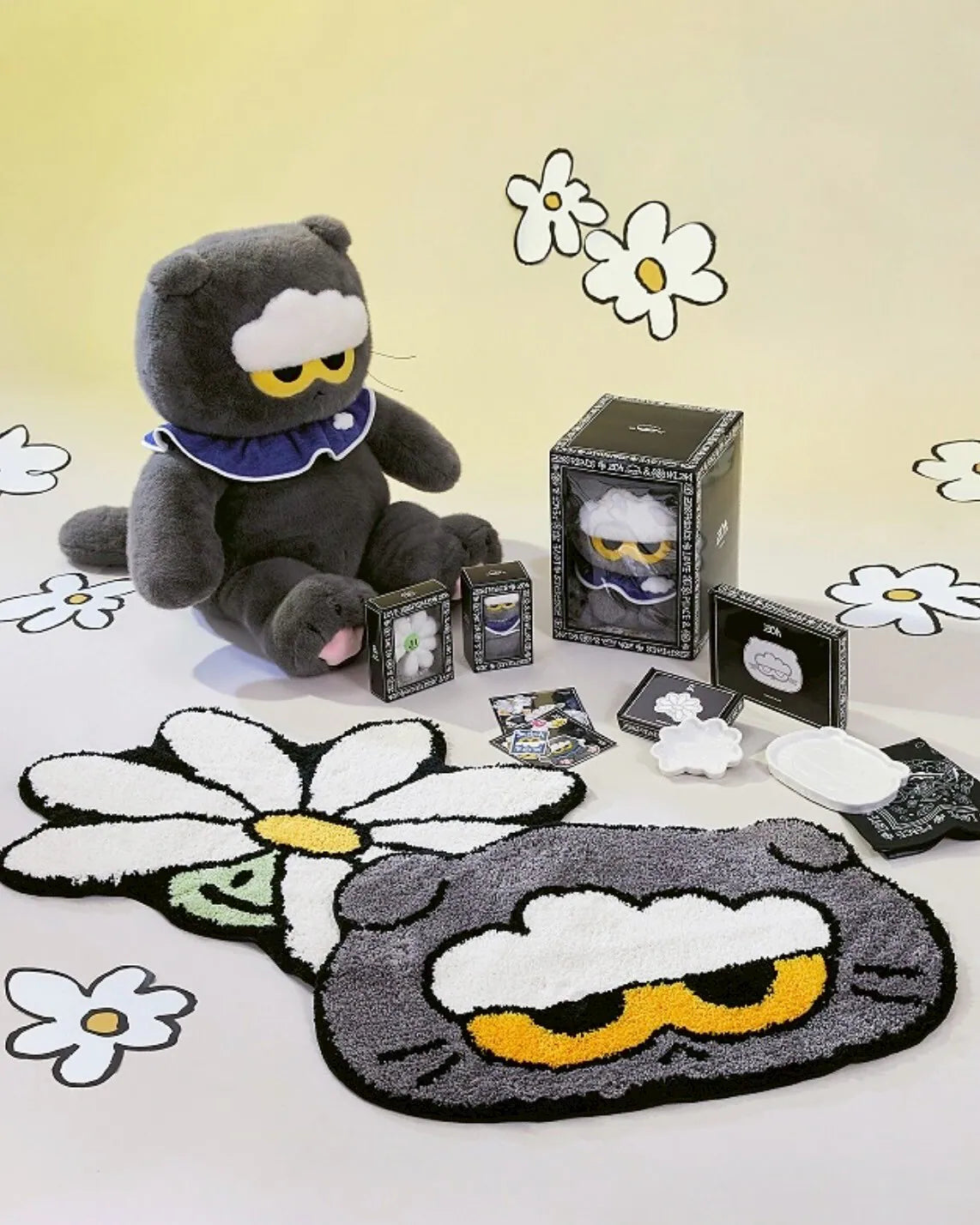 ZO&FRIENDS 娃娃 吊飾 地毯 灰貓ZOA 小雛菊A&NE 權志龍 GD 第一代系列商品