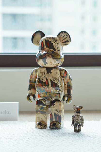 『ONEKU』BE@RBRICK 浮世繪/歌川國芳-相馬的古內里｜庫柏力克熊｜潮流公仔