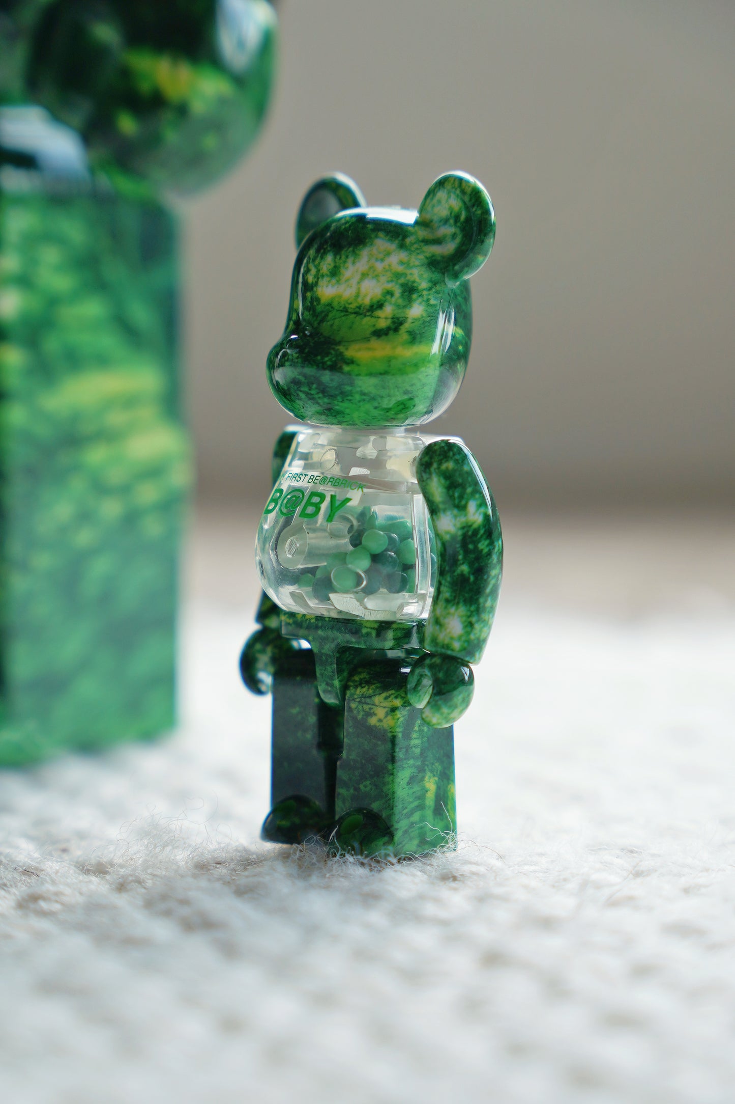 『ONEKU』BE@RBRICK FOREST GREEN Ver.森林綠千秋｜庫柏力克熊｜潮流公仔