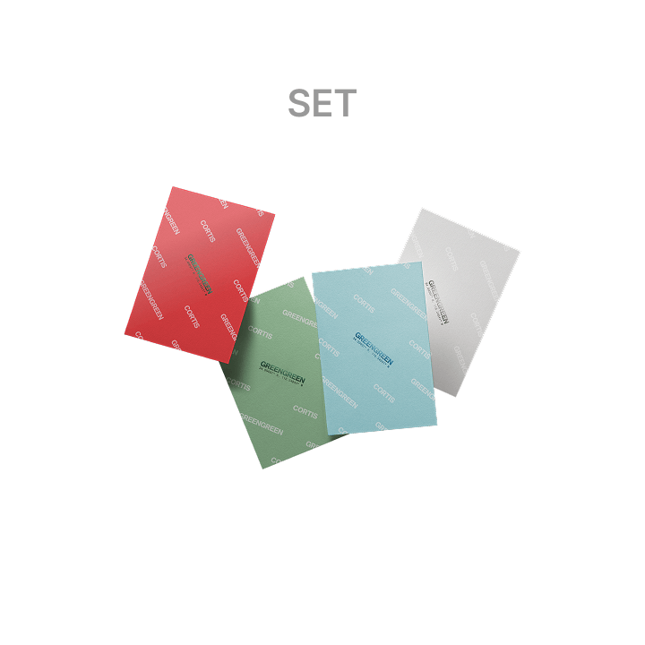 CORTIS The 2nd EP [GREENGREEN] (Weverse Albums ver.) (Set) 四版合購 組合專輯  (WVS通路 - 韓國進口版)