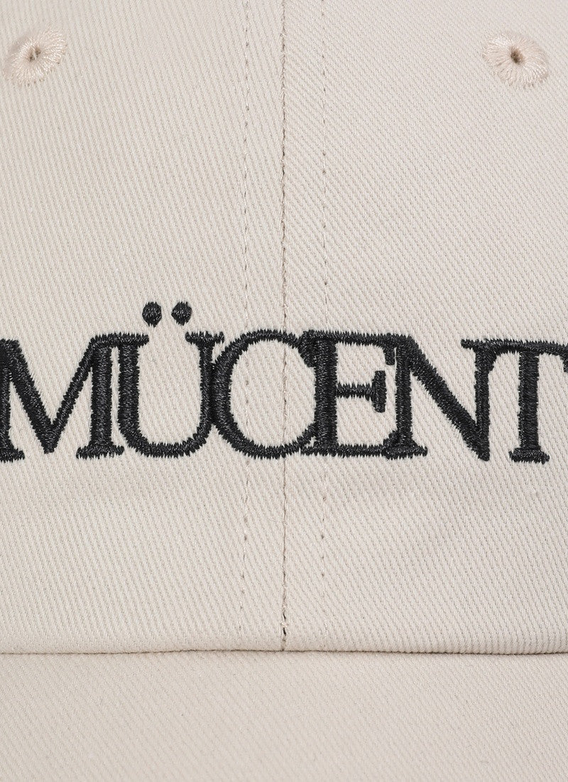 MUCENT SIGNATURE LETTERING LOGO BALL CAP 標誌刺繡棒球帽 5色