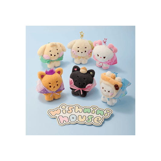 More Artist NCT WISH wishnini house SCARF PLUSH KEYRING 吊飾娃娃
