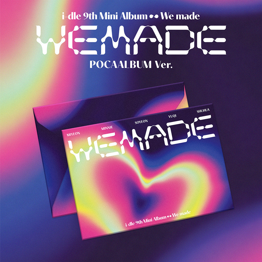 i-dle (아이들) 9th Mini Album [We made] (POCAALBUM Ver.)第九張迷你專輯:We made (POCAALBUM Ver.)