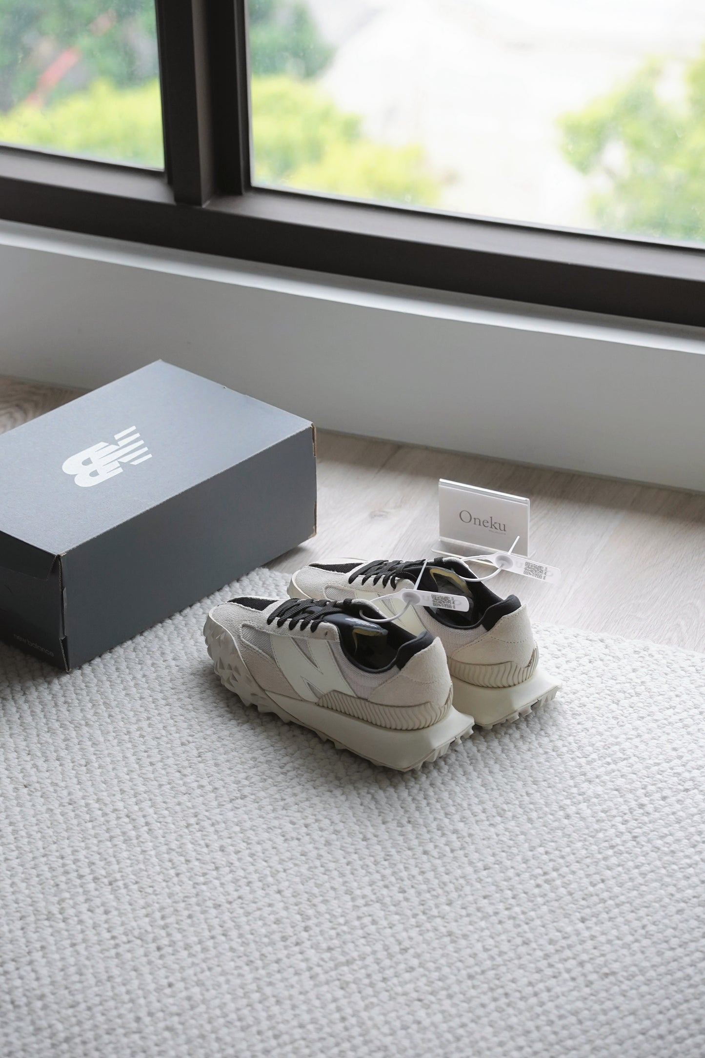 『ONEKU』New Balance XC-72 "Moonbeam"月色質感奶油白