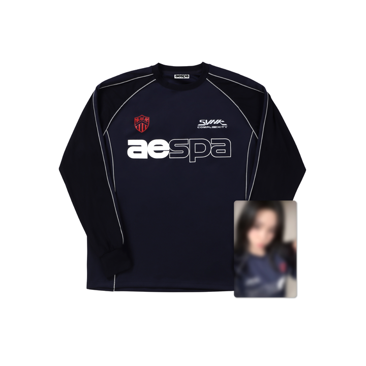 aespa JERSEY T-SHIRT SET 球衣長袖組 官方周邊