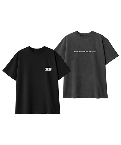 台北場 BIGBANG XX:COSMOS T-SHIRT BLACK 短袖T恤 黑色 20週年 官方周邊