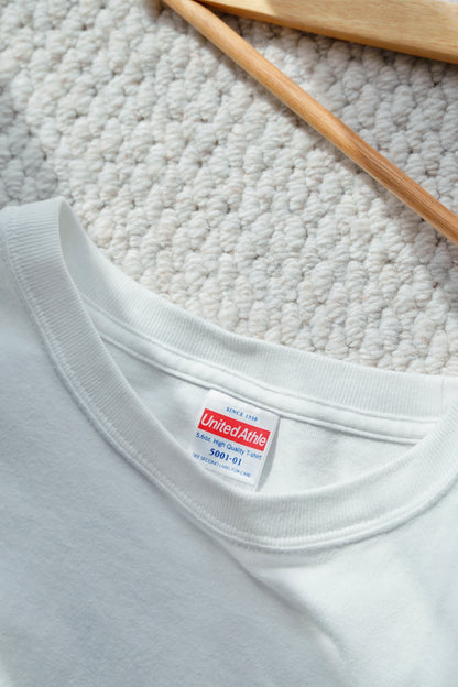 『ONEKU』United Athle 5001無口袋 5.6oz 彈性高質量素T 素色 T恤【UA5001】