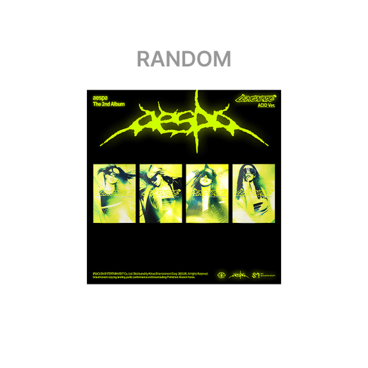 (WEVERSE/隨機版)第二張正規專輯「LEMONADE(ACID Ver.)」(韓國進口版)