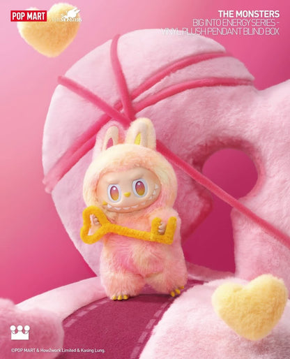 泡泡馬特POP MART THE MONSTERS搪膠毛絨吊飾盲盒Labubu3.0 單個盲盒/中盒6入