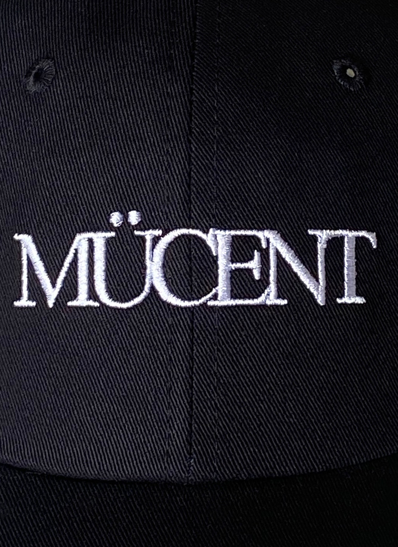 MUCENT SIGNATURE LETTERING LOGO BALL CAP 標誌刺繡棒球帽 5色