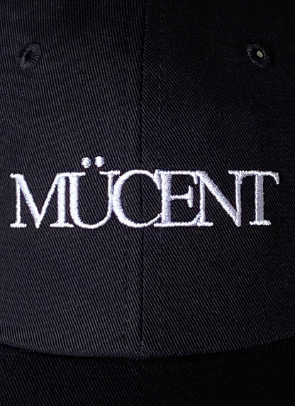 MUCENT SIGNATURE LETTERING LOGO BALL CAP 標誌刺繡棒球帽 5色