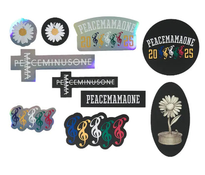 G-Dragon x PEACEMINUSONE x 2025 MAMA ( Mnet Asian Music Awards ) 貼紙套裝