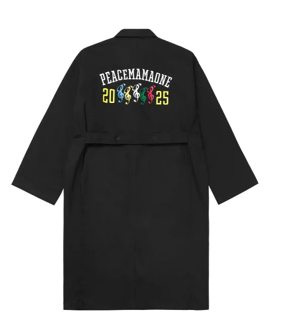G-Dragon x PEACEMINUSONE x 2025 MAMA ( Mnet Asian Music Awards ) 黑色長版外套