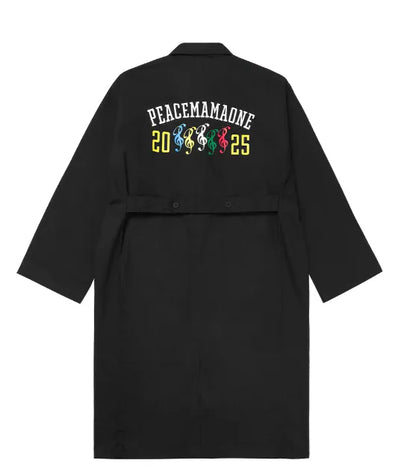 G-Dragon x PEACEMINUSONE x 2025 MAMA ( Mnet Asian Music Awards ) 黑色長版外套