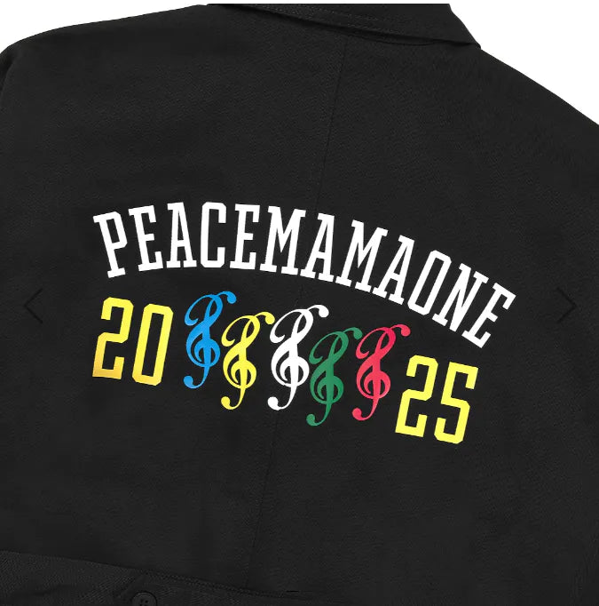 G-Dragon x PEACEMINUSONE x 2025 MAMA ( Mnet Asian Music Awards ) 黑色長版外套