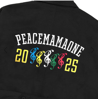 G-Dragon x PEACEMINUSONE x 2025 MAMA ( Mnet Asian Music Awards ) 黑色長版外套
