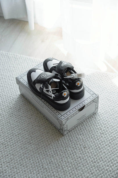 『ONEKU』 PEACEMINUSONE x Nike KWONDO 1 PANDA 白黑 熊貓 權志龍 雛菊 休閒牛津鞋【DH2482-101】