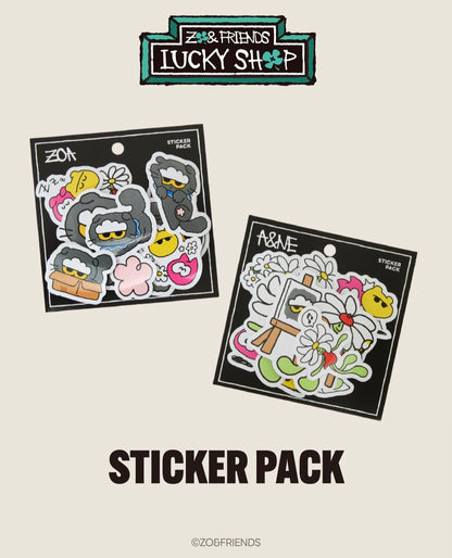 ZO&FRIENDS LUCKY SHOP 『 ZOA幸運商店 』韓國快閃店直送