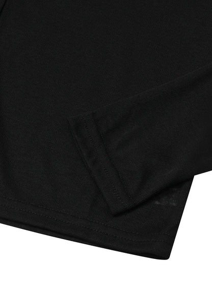 MUCENT RIVEO BUTTON CROP SLIM CARDIGAN 排釦短版修身針織外套 3色（夏季款）
